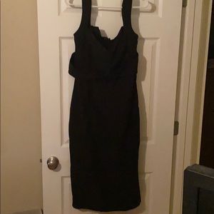 Black pinup style dress
